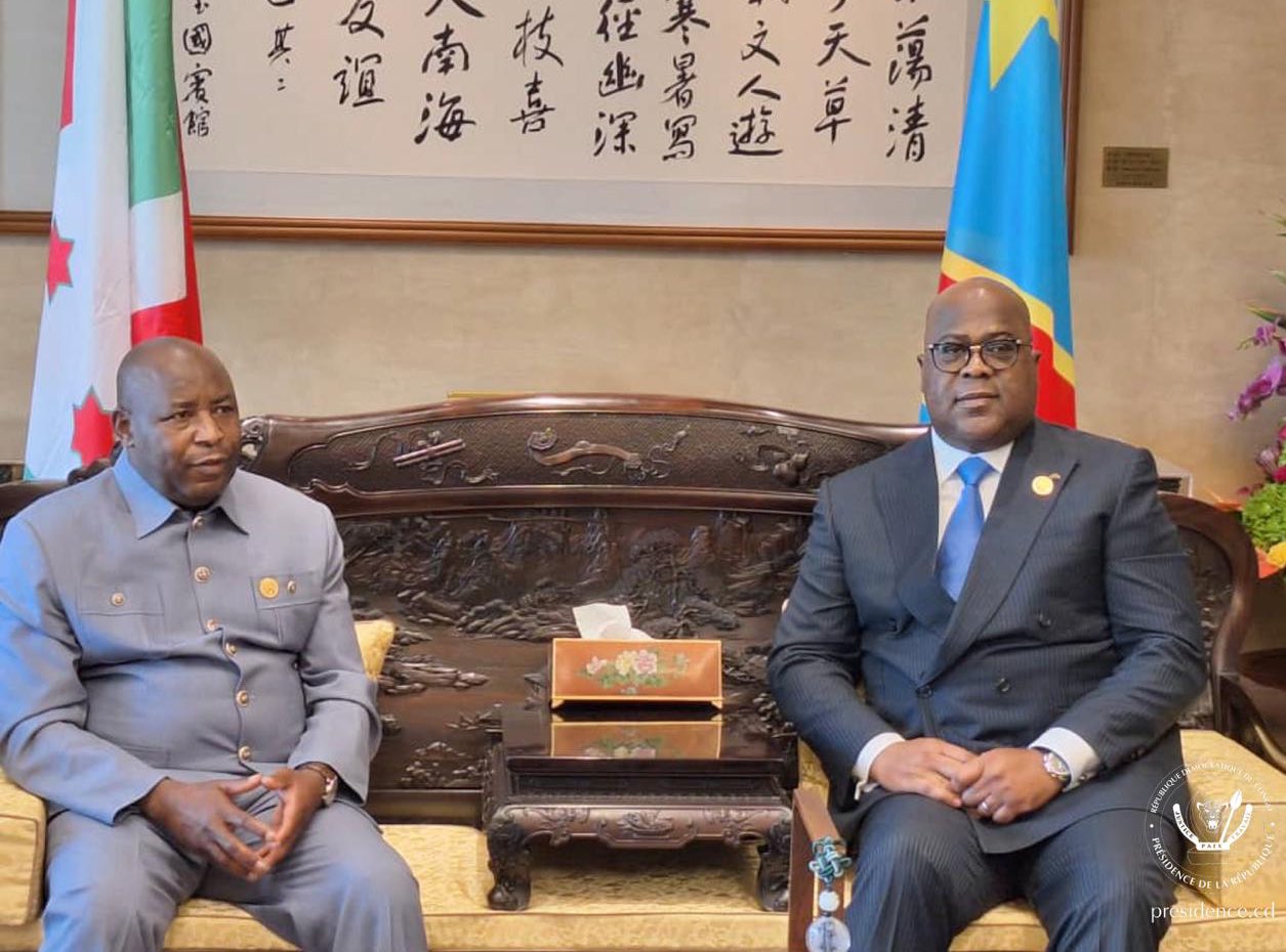 FOCAC 2024 : Félix Tshisekedi et Evariste Ndayishimiye Renforcent leur Coopération à Beijing