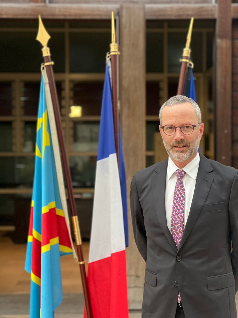 Rémi Maréchaux, Nouveau Ambassadeur de France en RDC, arrive à Kinshasa